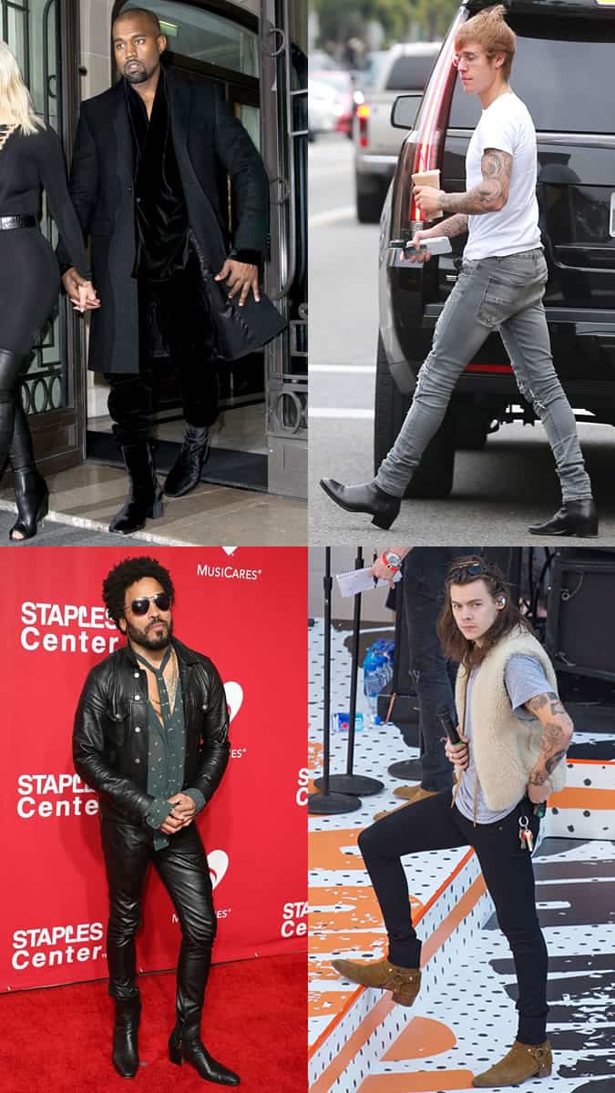 Celebrities in heels