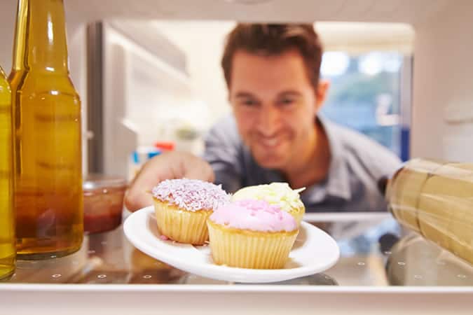 treats in fridge