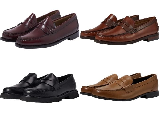penny loafers