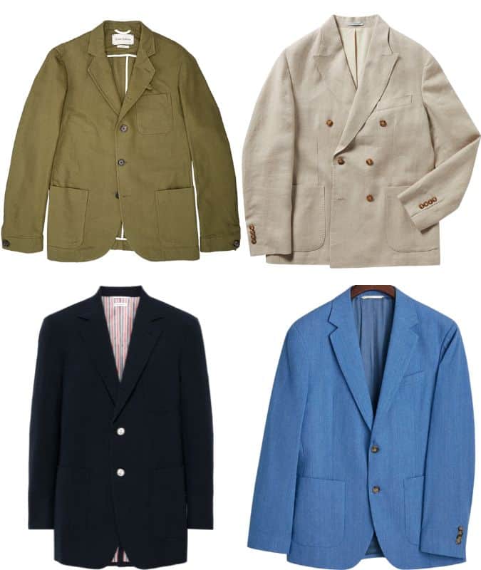 lightweight blazer