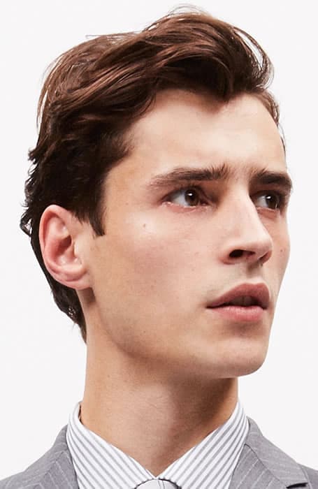 Wavy Hairstyles With Widow's Peak