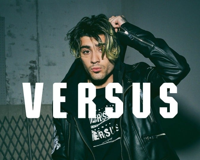 zayn malik new hairstyle versus versace