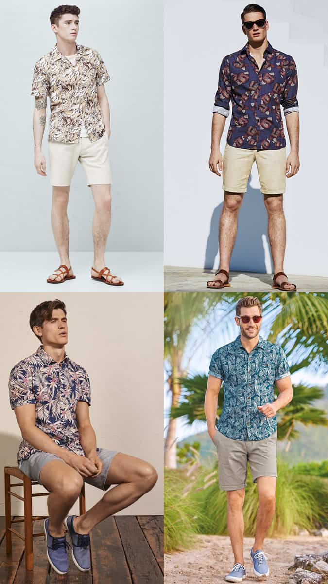The best way to wear a floral shirt on holiday