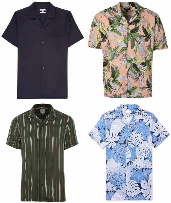 the best Cuban collar shirts for men