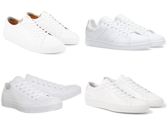 the best white sneakers for men