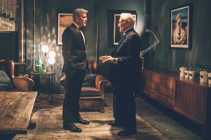 George Clooney And Buzz Aldrin For Omega