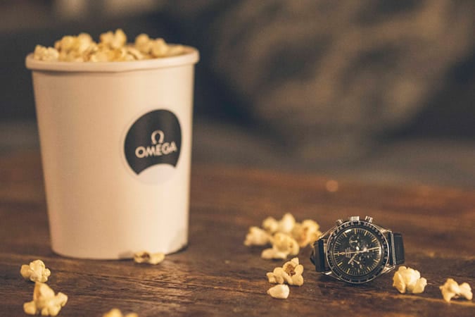 George Clooney And Buzz Aldrin For Omega