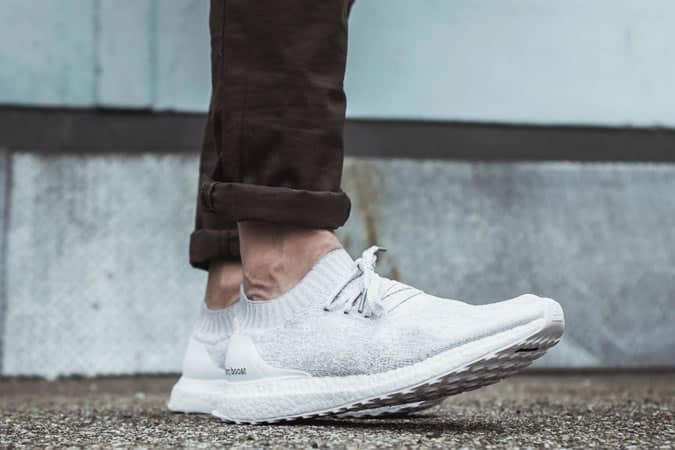 Adidas ultraBOOST Uncaged Triple White 2.0 side