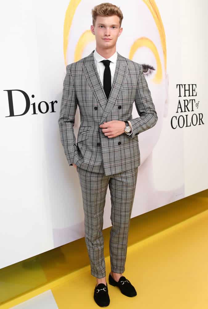 Patrick Kahlo grey suit