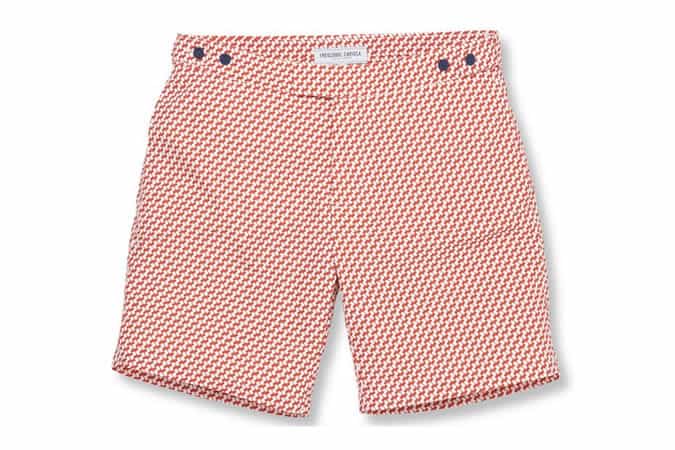 Frescobol Carioca Leme Tailored Swim Shorts