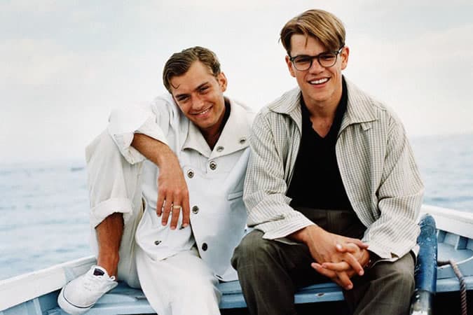 Jude Law as Dickie Greenleaf - The Talented Mr Ripley Fashion & Style