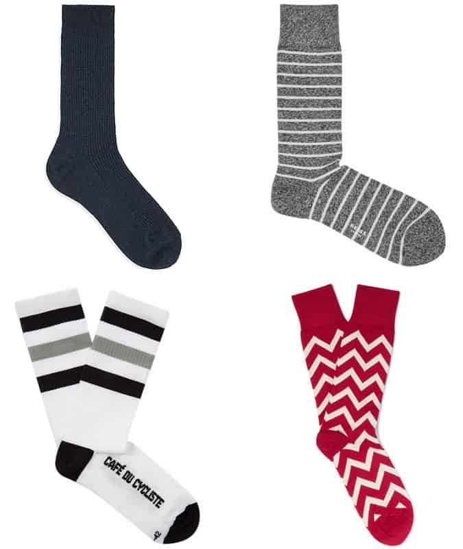 how to match shoes and socks