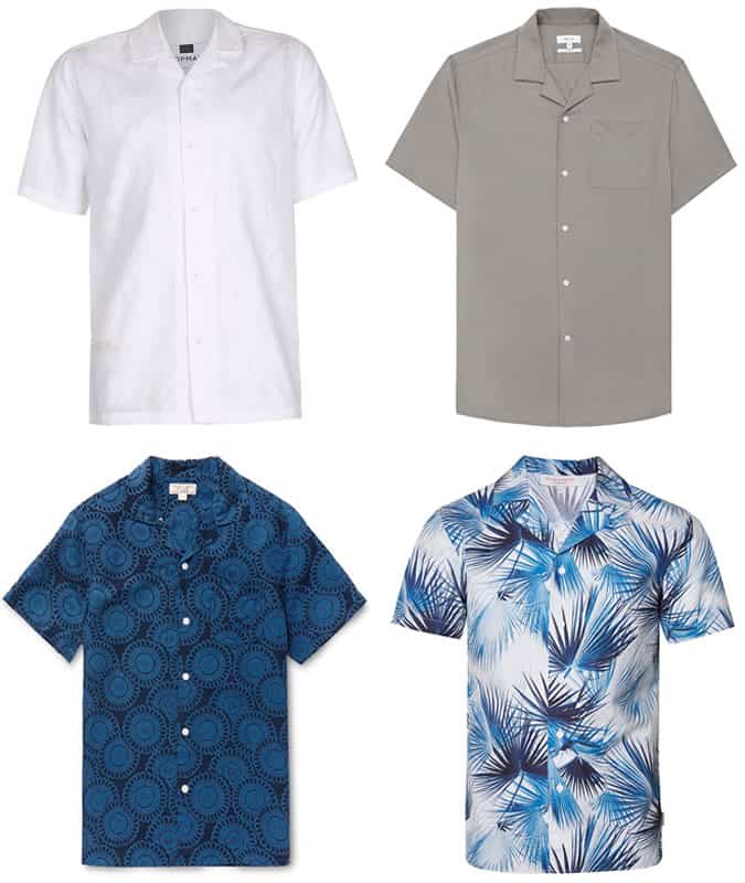 best Cuban collar shirts