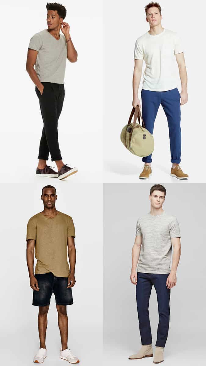 how to wear linen T-shirts