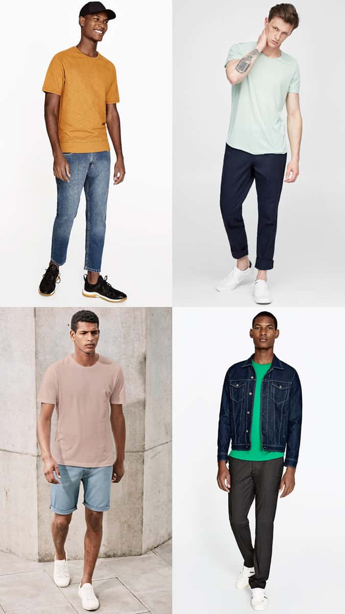 the best coloured t-shirts for men