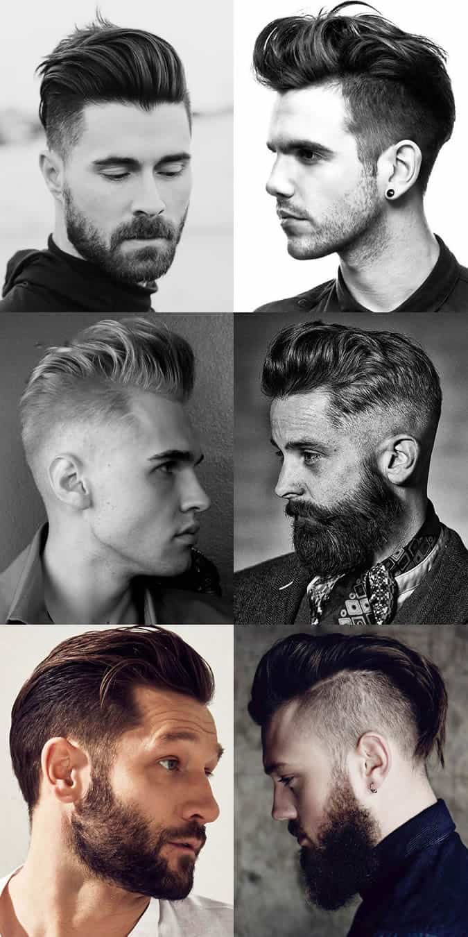 modern pompadour hairstyles for men