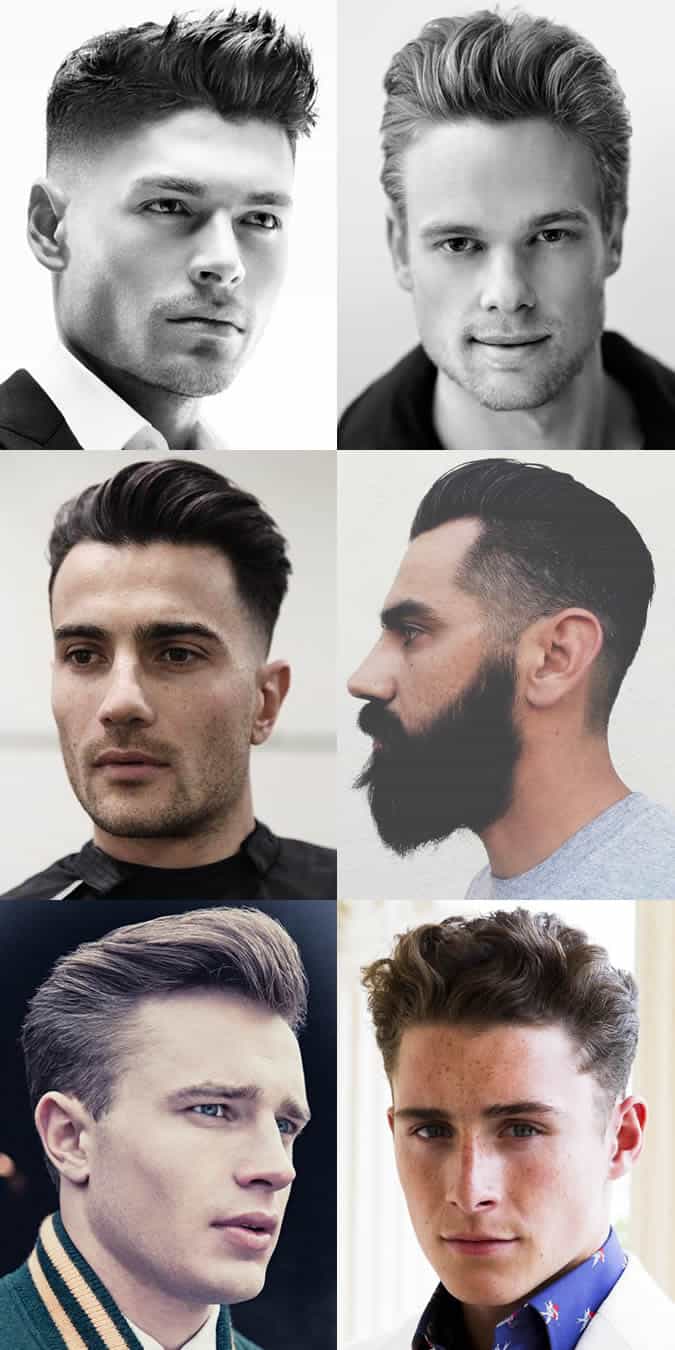 short pompadour hairstyles for men