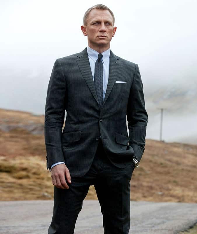 Daniel Craig Skyfall suit