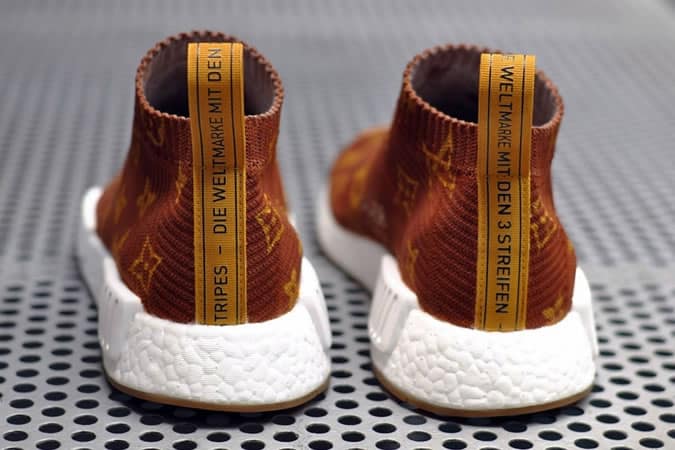 Supreme x Louis Vuitton All Over Print Custom Adidas NMD CS1 Sneaker