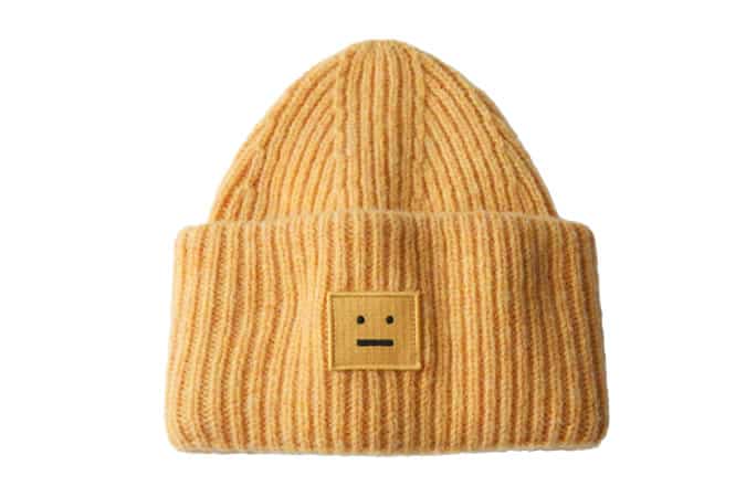 Acne Studios Pansy Face Beanie