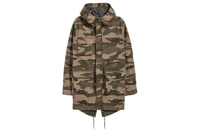 H&M Cotton Twill Parka