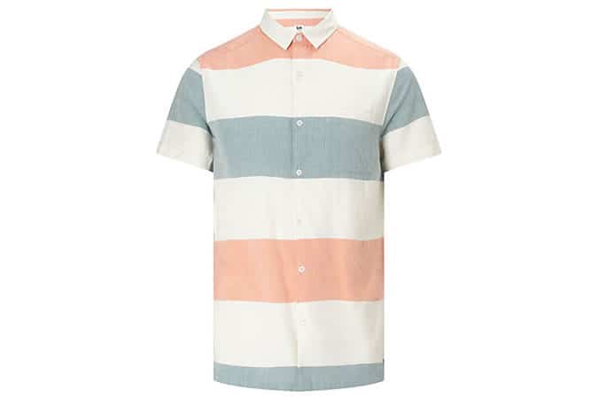 Kin by John Lewis Stripe Bowling Shirt