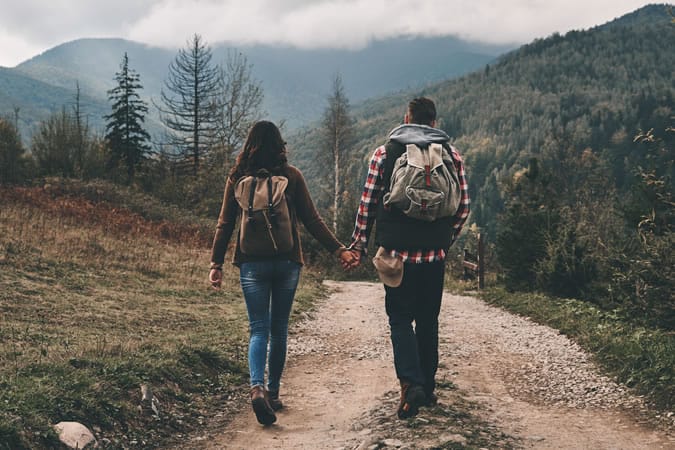 Couple Hiking