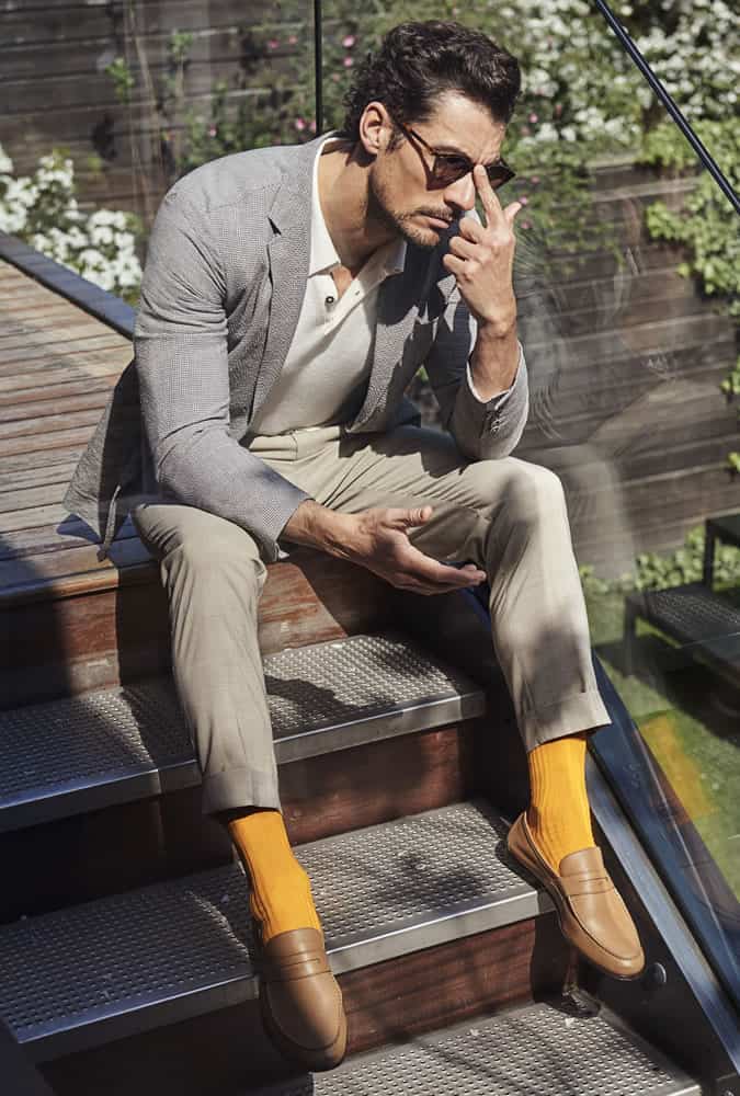 David Gandy Summer Wedding
