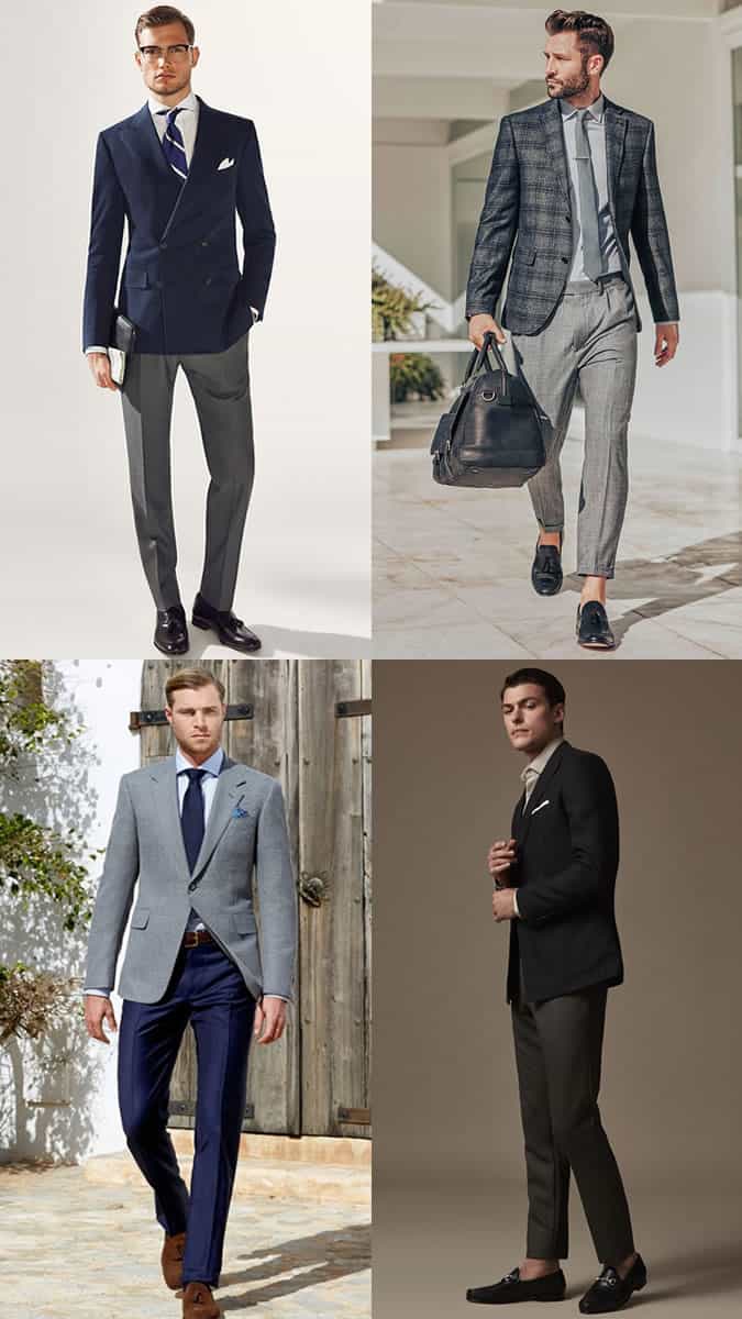 The best men's suit blazer and trouser combinations