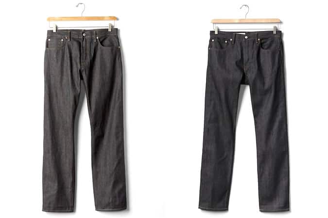 Men's Gap Selvedge & Raw Denim Jeans