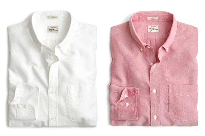Men's Basic Oxford Button-Down Shirts J.Crew