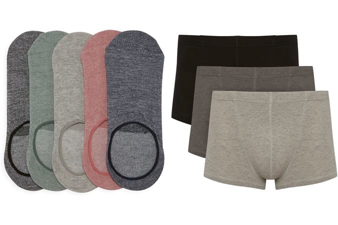 Men's Basic Socks and Underwear - Primark