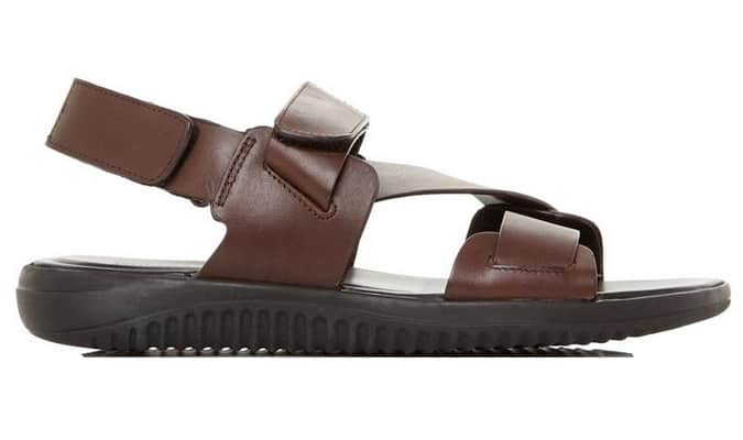 Leather Chunky Sandal