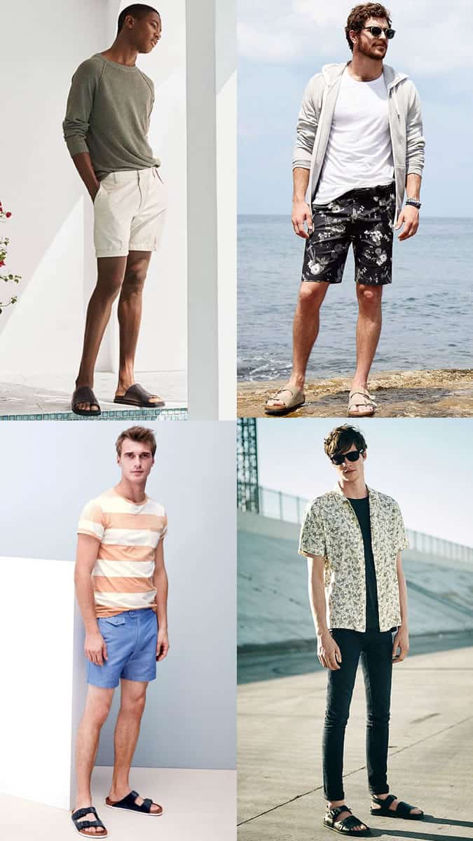 How to wear men's sandals