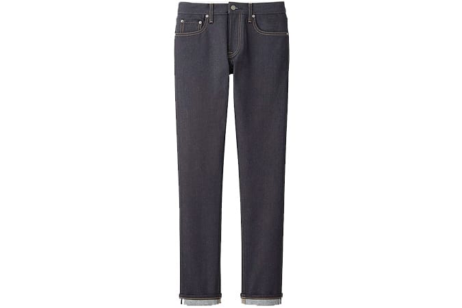 Uniqlo MEN SLIM FIT SELVEDGE JEANS