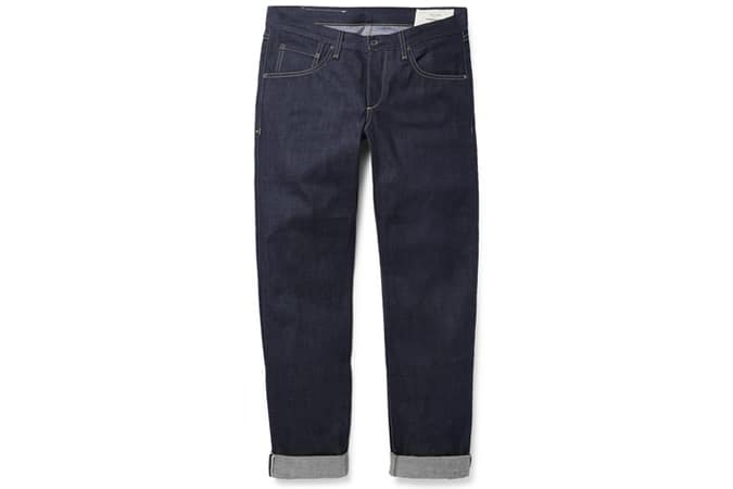 RAG & BONE Fit 2 Slim-Fit Raw Selvedge Denim Jeans