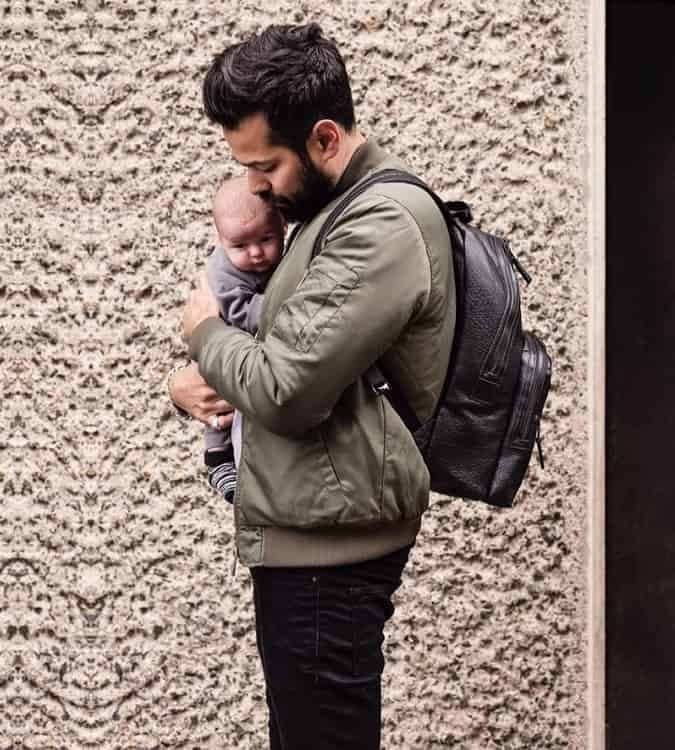 New dad - only dress in dark colours