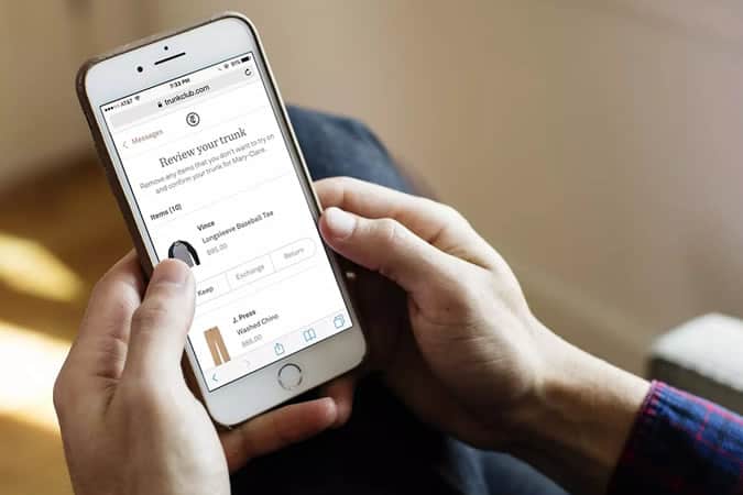 Trunk Club Subscription Service