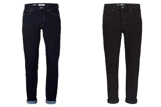 Men's Topman Raw Denim Jeans