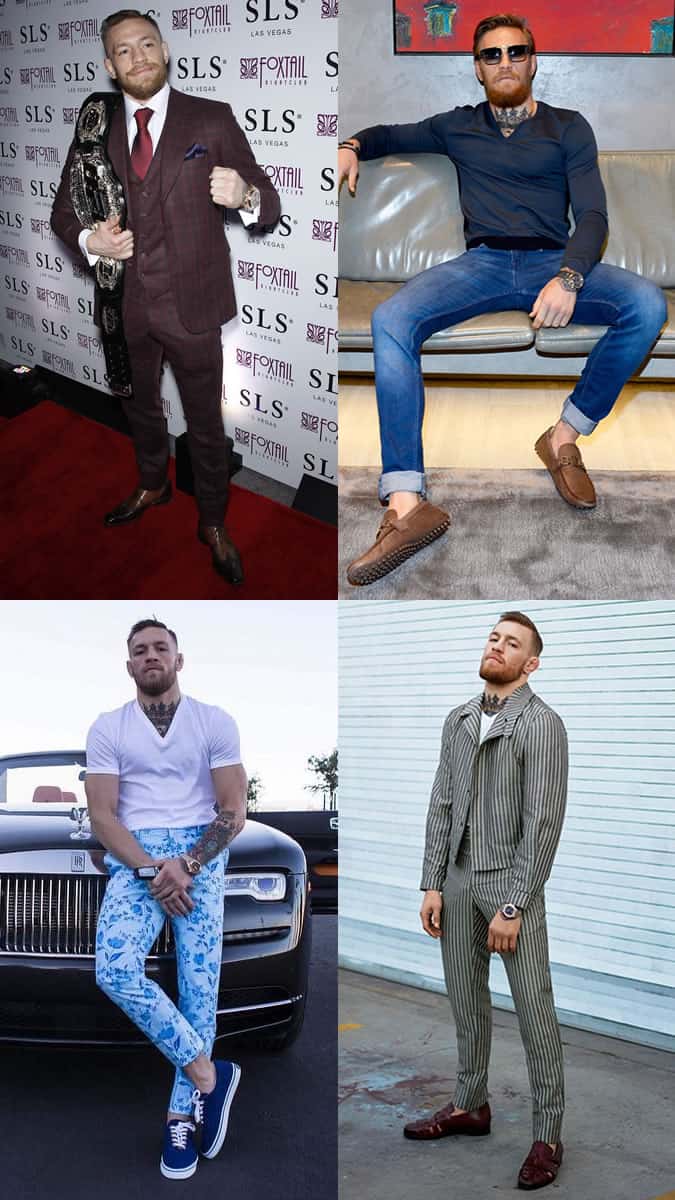 Conor McGregor's style and suits