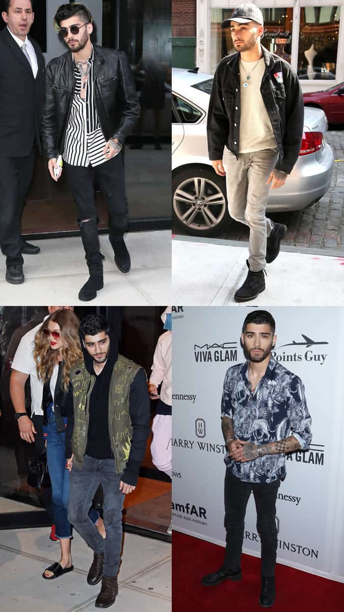 Zayn Malik style lookbook