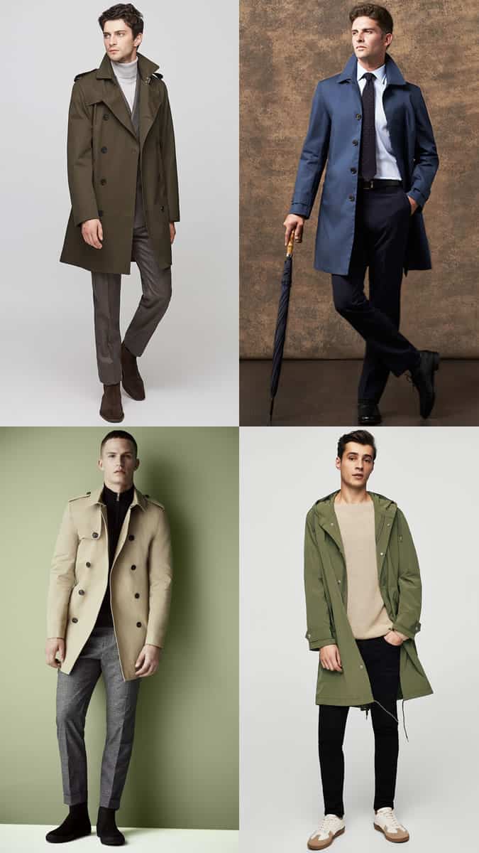 how to wear a stylish raincoat