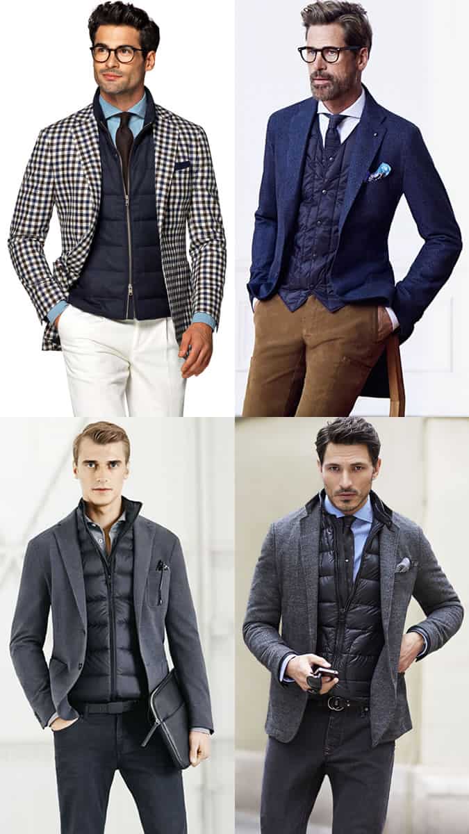 how to wear a gilet with tailoring
