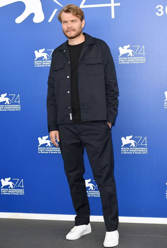 Pilou Asbaek at the Venice Film Festival