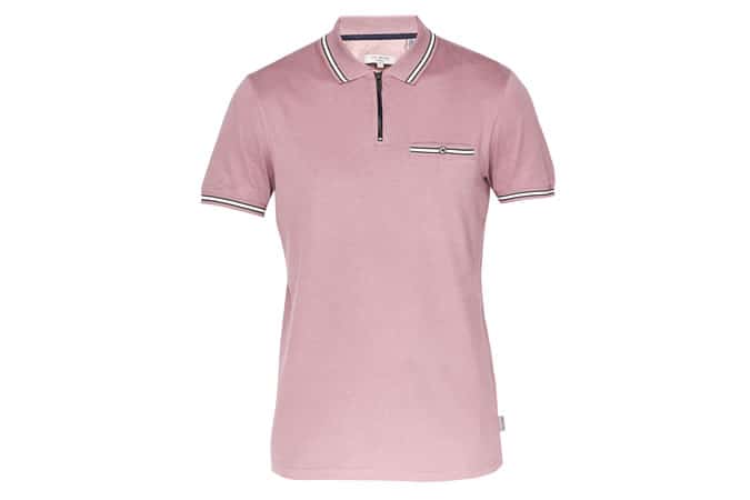 Ted Baker Zipped Polo Shirt