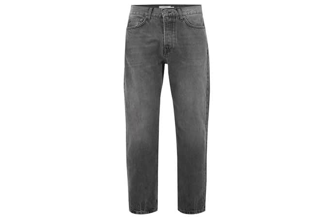 Topman Washed Black Jeans