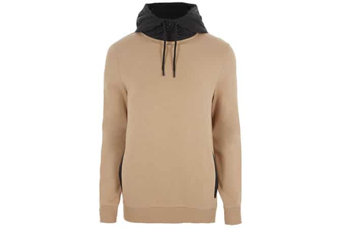 River Island Contrast Drawstring Hoodie