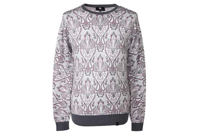 Pretty Green x John Smedley Paisley Print Jumper