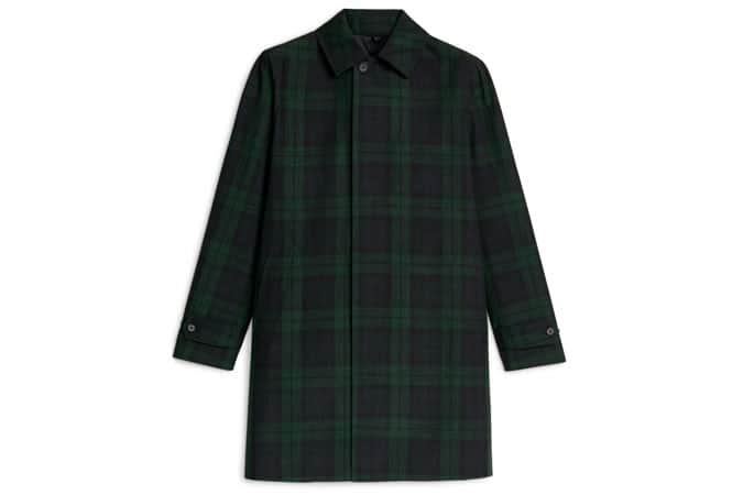 Arket Technical Hopsack Topcoat