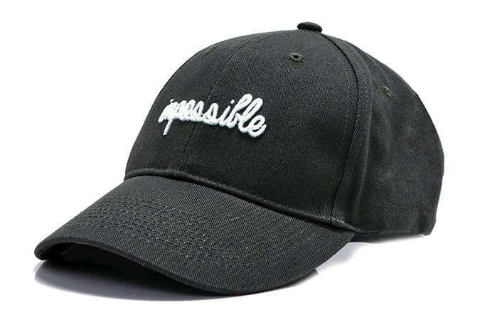 Boohooman Impossible Embroidered Cap